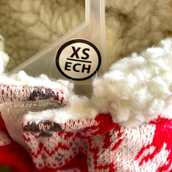 🐾Super Cute “WAG N WOOF” woollike Sherpa winter dog jacket.🍁☃️❄️ - Picture 3 of 8